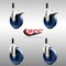 Service Caster 5 Inch 316SS Solid Poly Swivel 7/8 Inch Expanding Stem Caster Lock Brake, 2PK SCC-SS316TTLEX20S514-SPUS-2-S-2-78 - alternate 4
